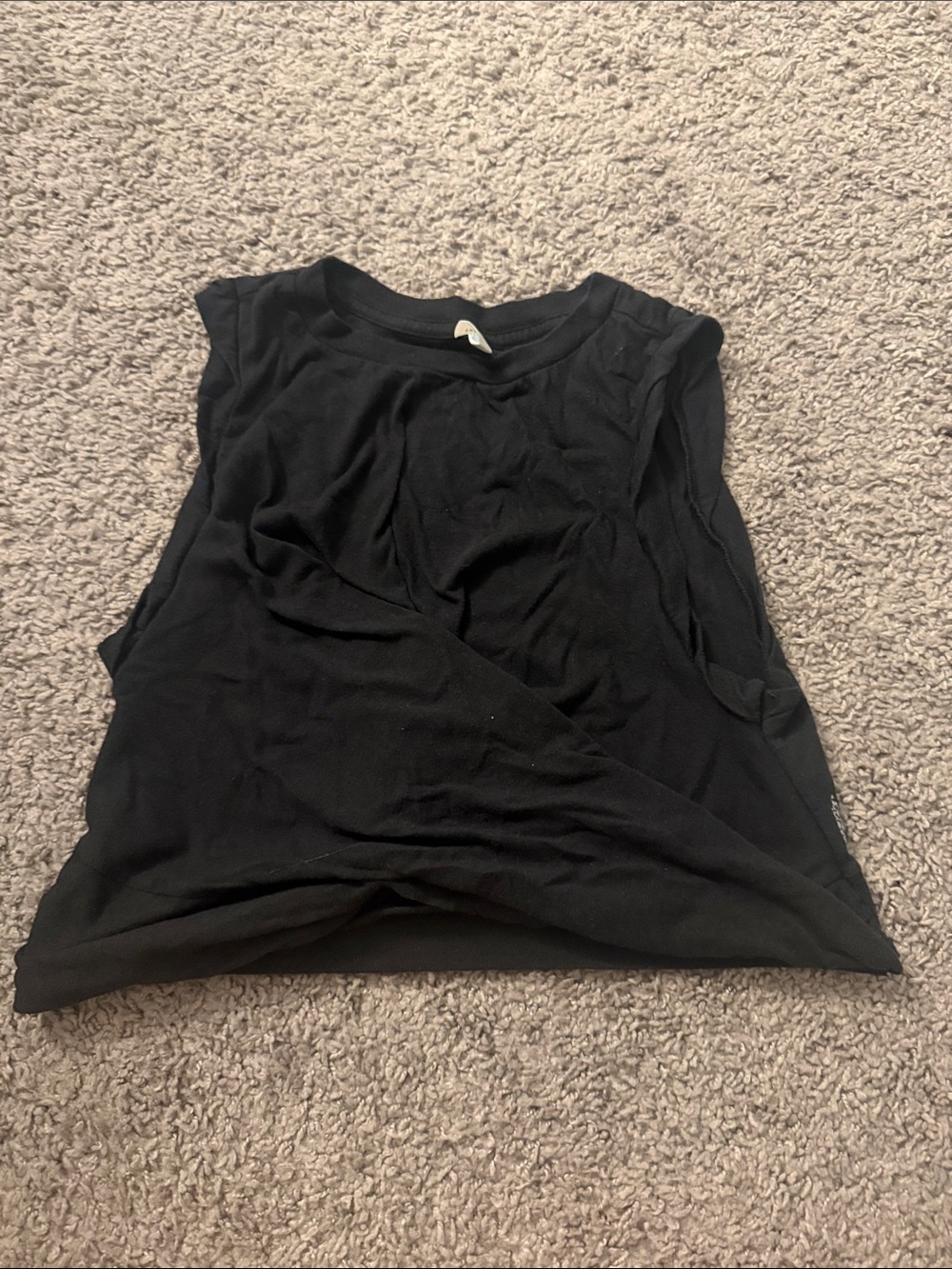 Everyday Black Women’s Sleeveless Tank Top with Solidcore logo